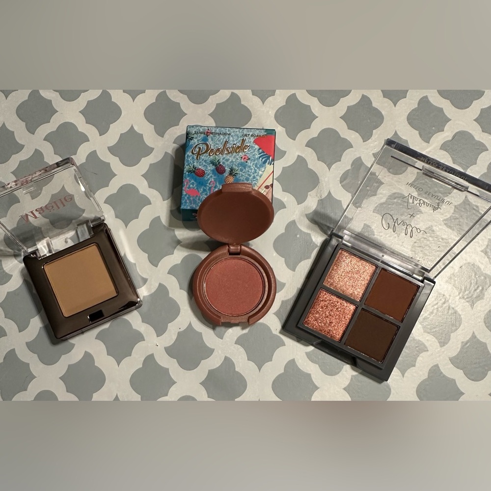 Bundle of new eyeshadows Maëlle, Iby Beauty, Chella + Vela Beauty